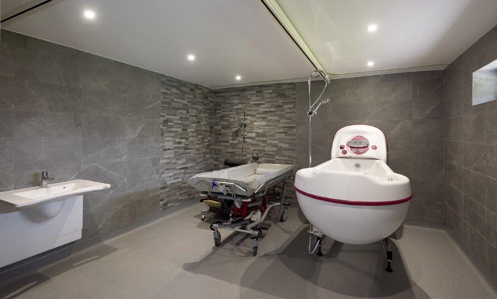 Specialist assisted bathroom and care equipment